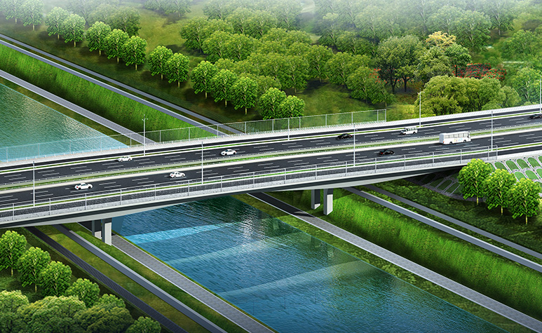郑州市白松路跨南水北调总干渠桥梁工程